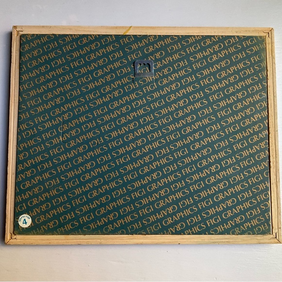 Vintage Jacqueline Rochester Summer Squash Blossom Framed Print - Picture 5 of 8